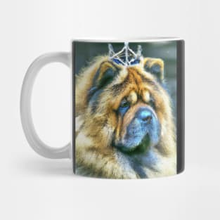 Chow Chow with Crown Mug